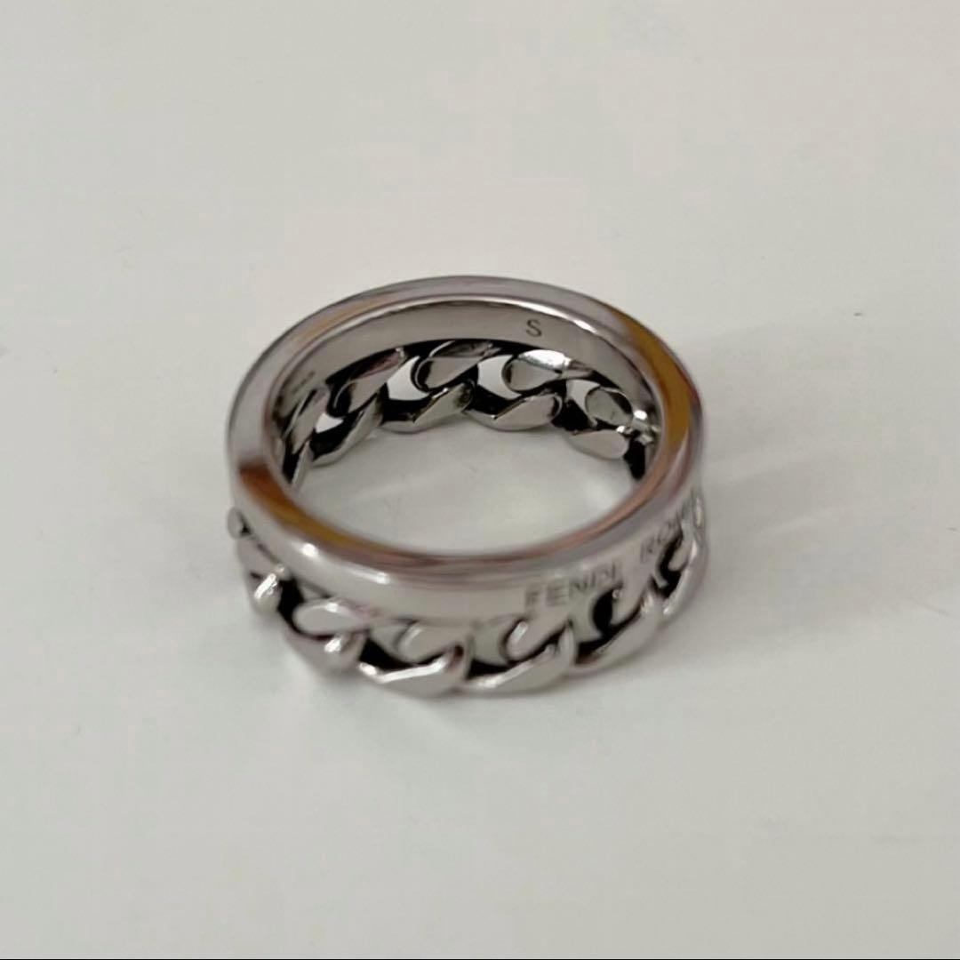 〖超美品〗FENDI シグネチャー リング S 目黒蓮さん着用