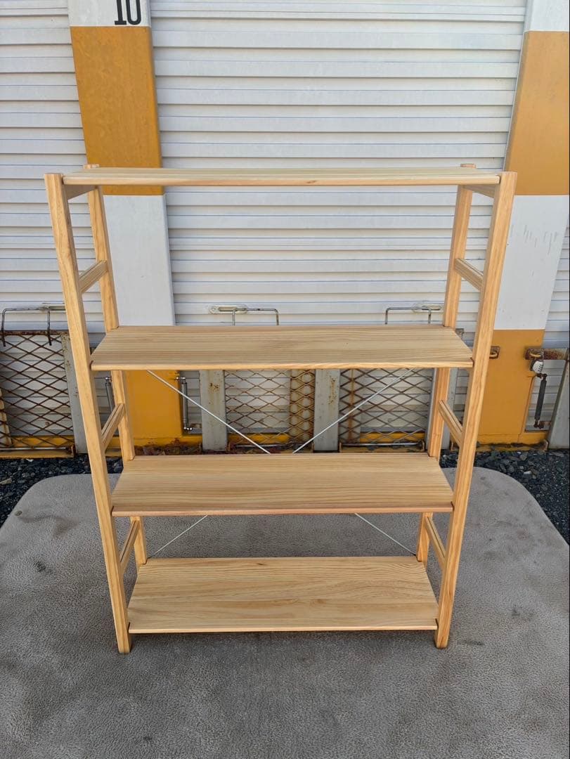 MUJI 無印良品 パイン材ユニットシェルフ 幅86cm 奥行き25cmタイプ