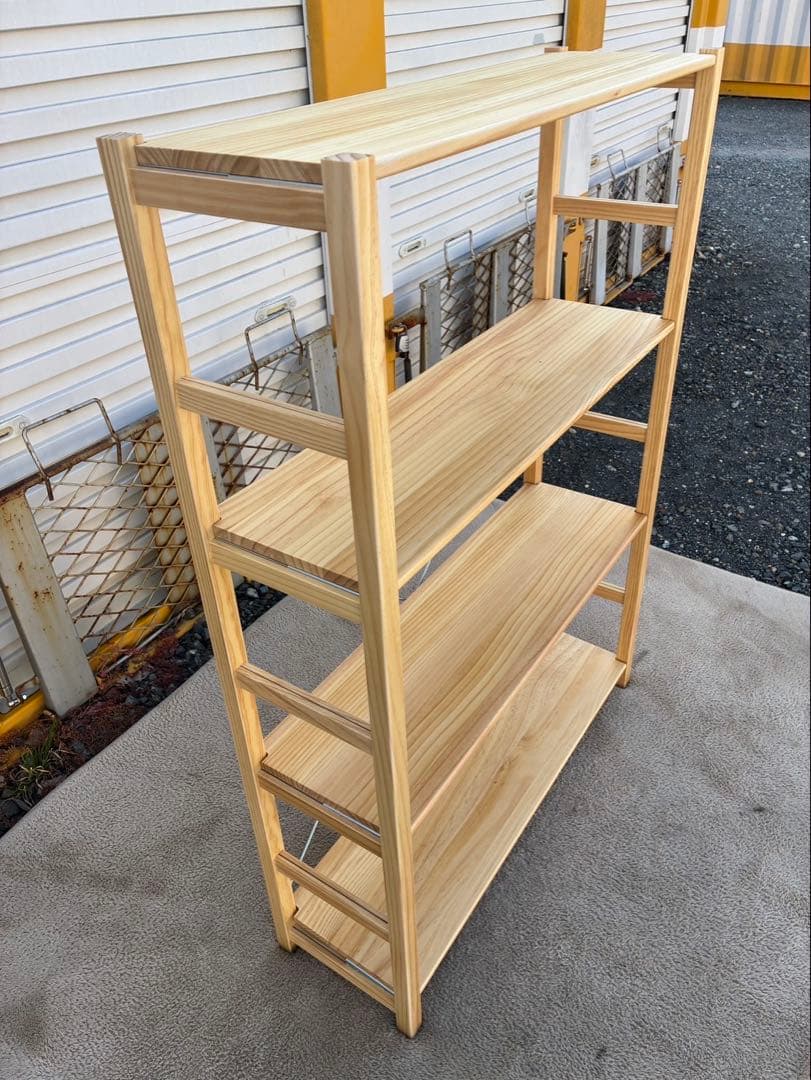 MUJI 無印良品 パイン材ユニットシェルフ 幅86cm 奥行き25cmタイプ