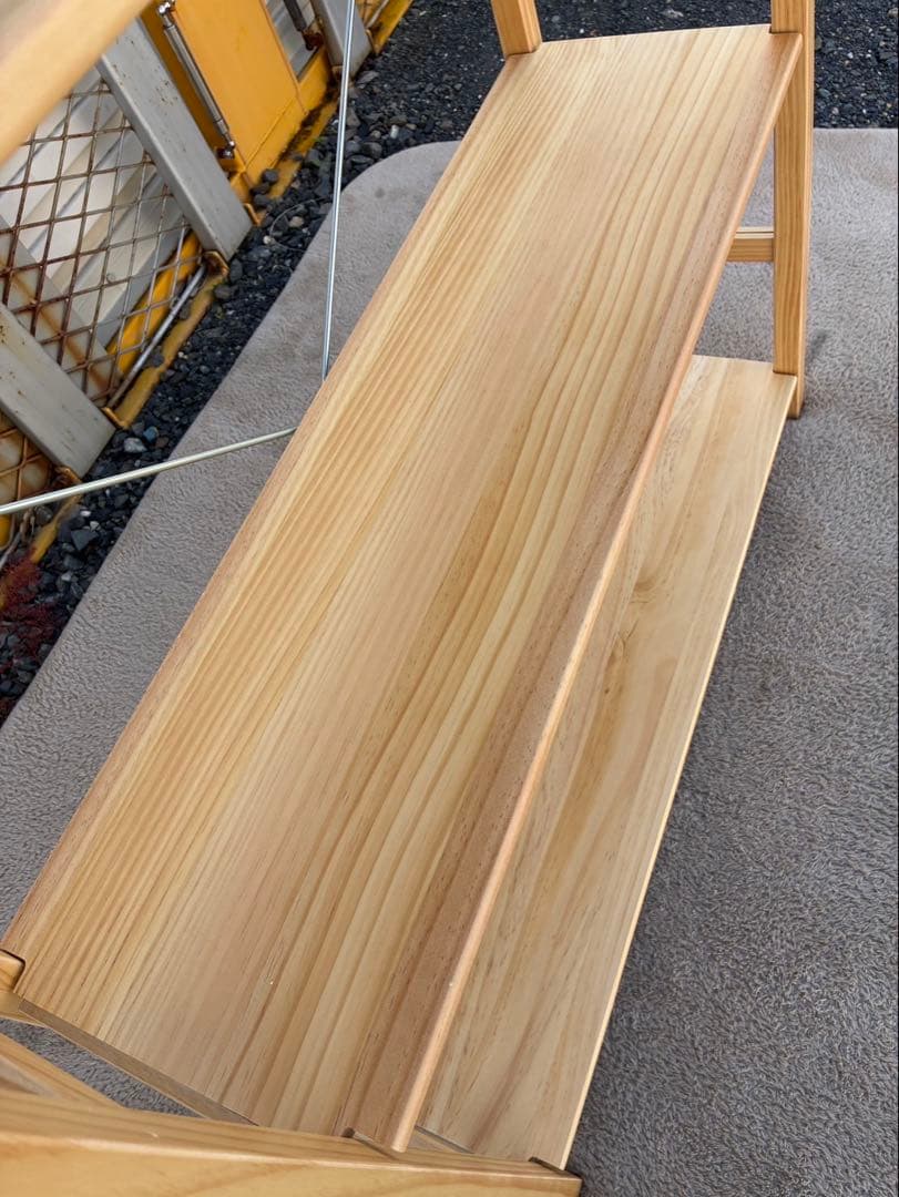 MUJI 無印良品 パイン材ユニットシェルフ 幅86cm 奥行き25cmタイプ
