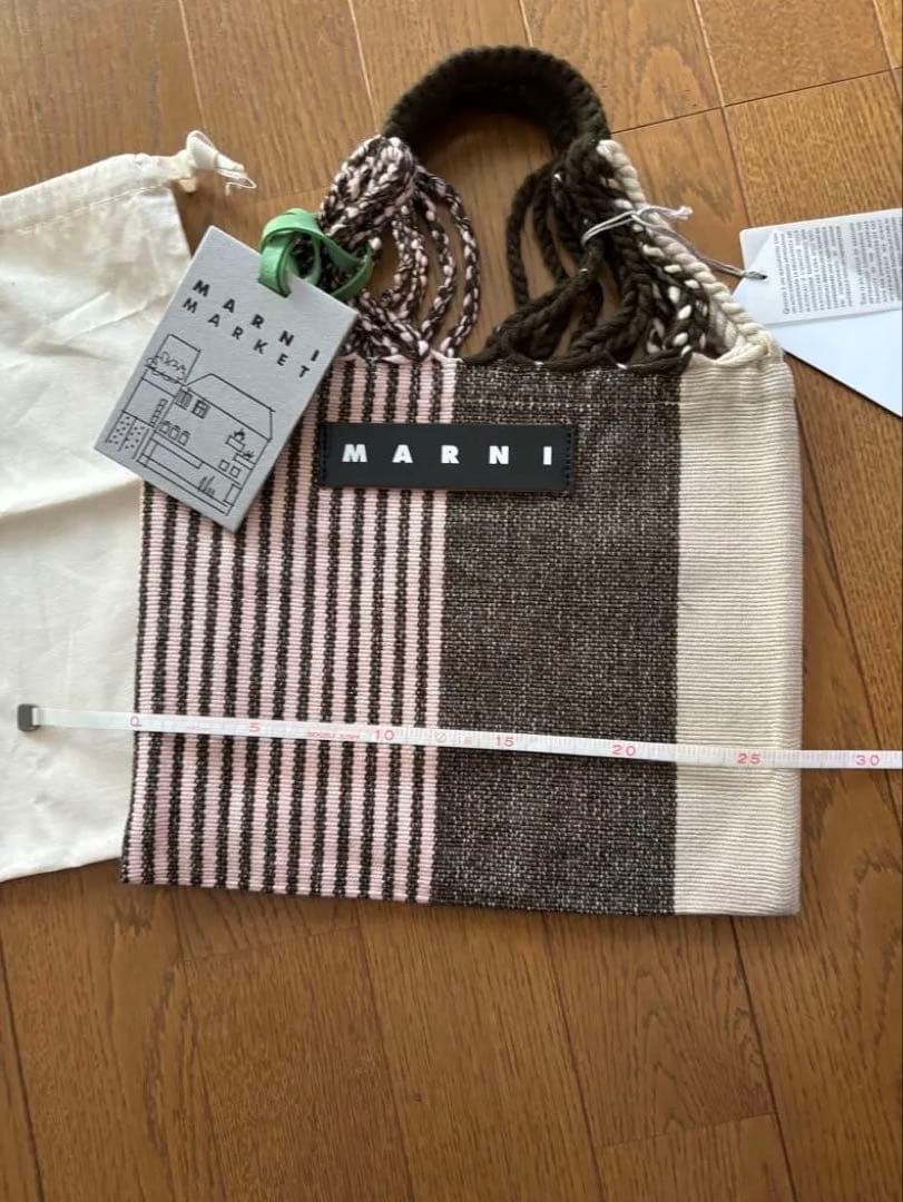 （ちぃさん専用）MARNI MARKET ハンドバッグ ブラウン/ベージュ