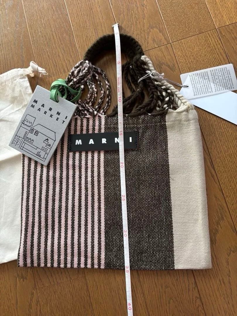 （ちぃさん専用）MARNI MARKET ハンドバッグ ブラウン/ベージュ