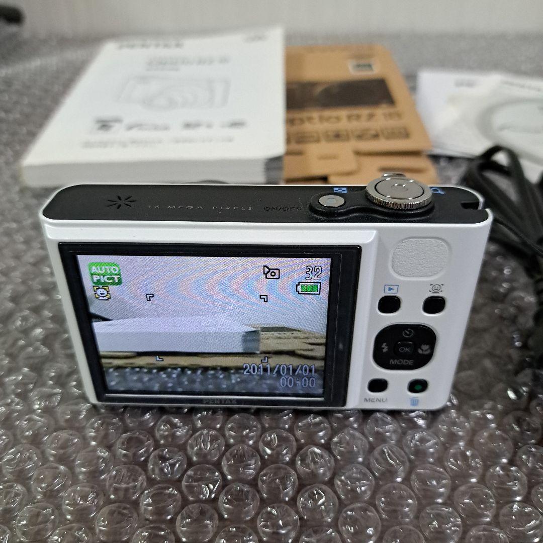 PENTAX Optio RZ18 ホワイト