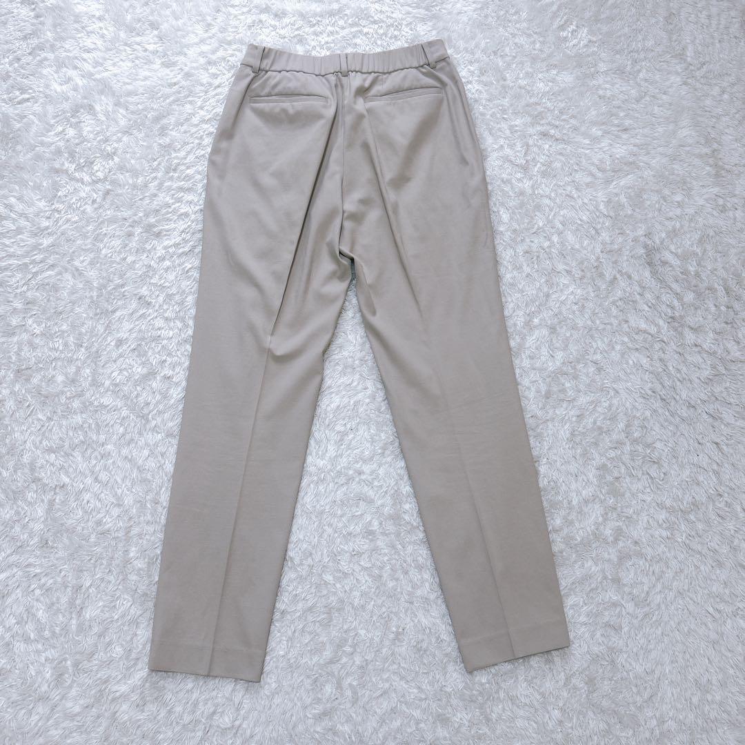 PLST プラステ セットアップ　パンツスーツ　ウォッシャブル　ベージュ Ｌ