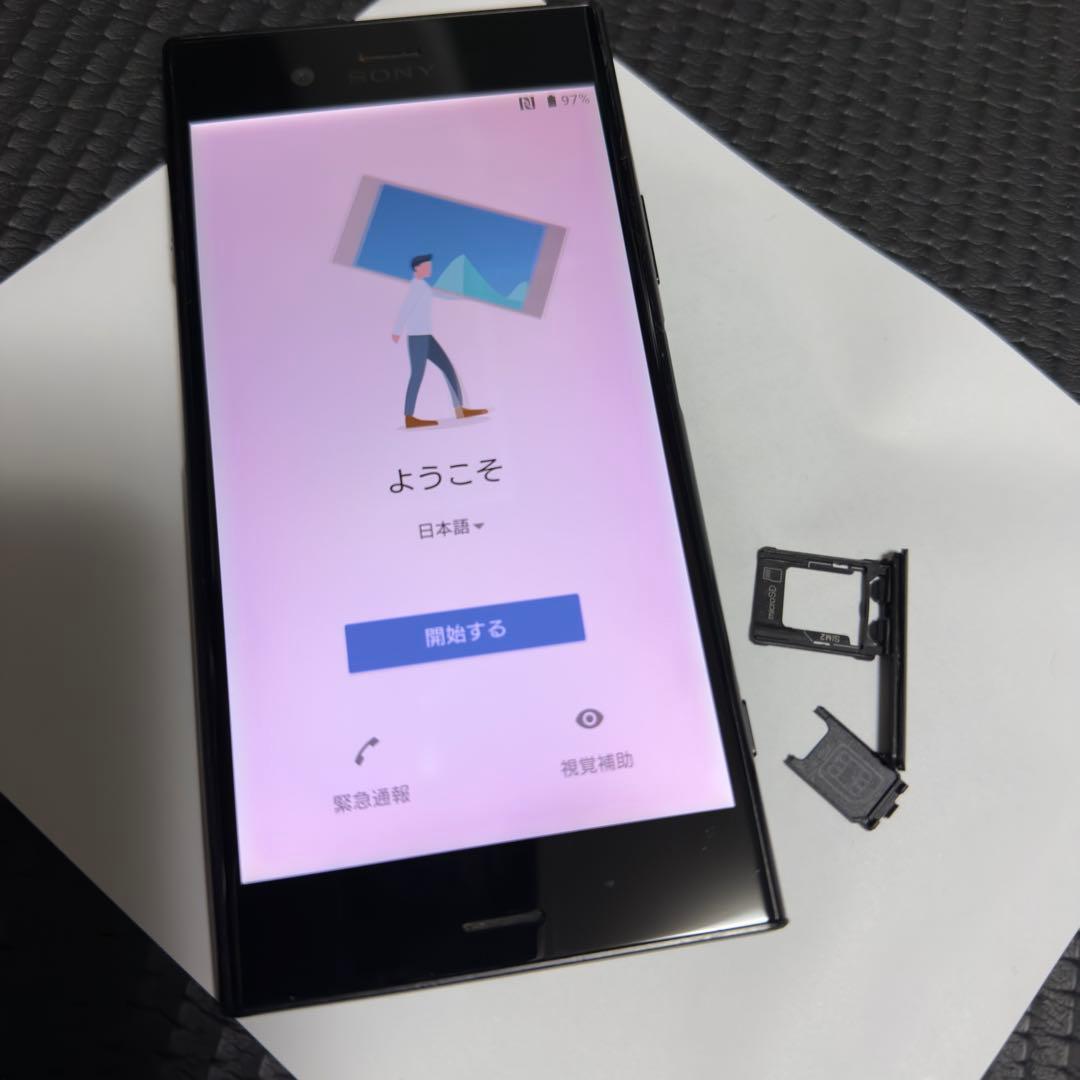 Xperia G8342 ブラック SIMフリー