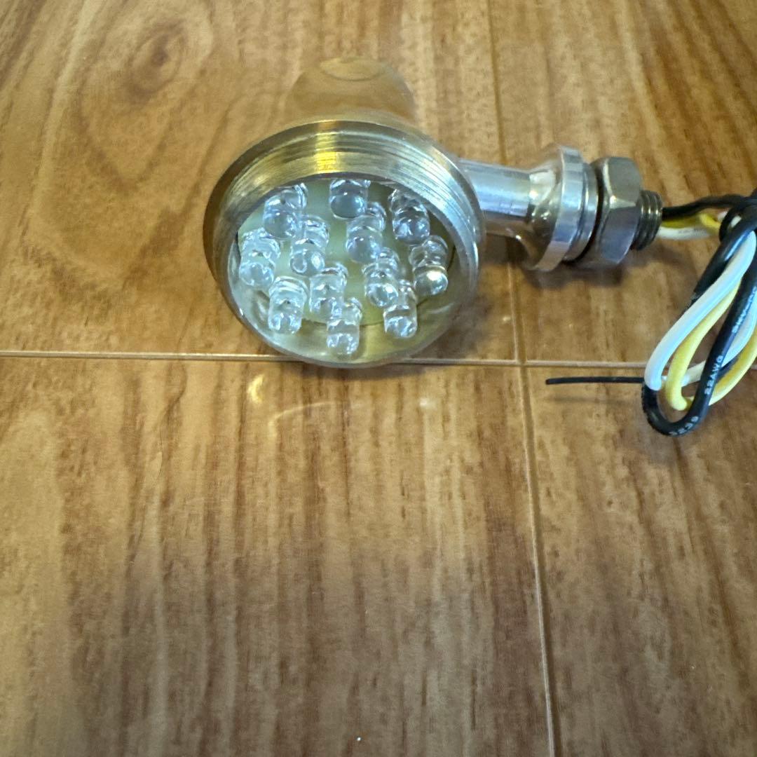 Psyclone ブラス削り出しホーンウインカー　４個セット