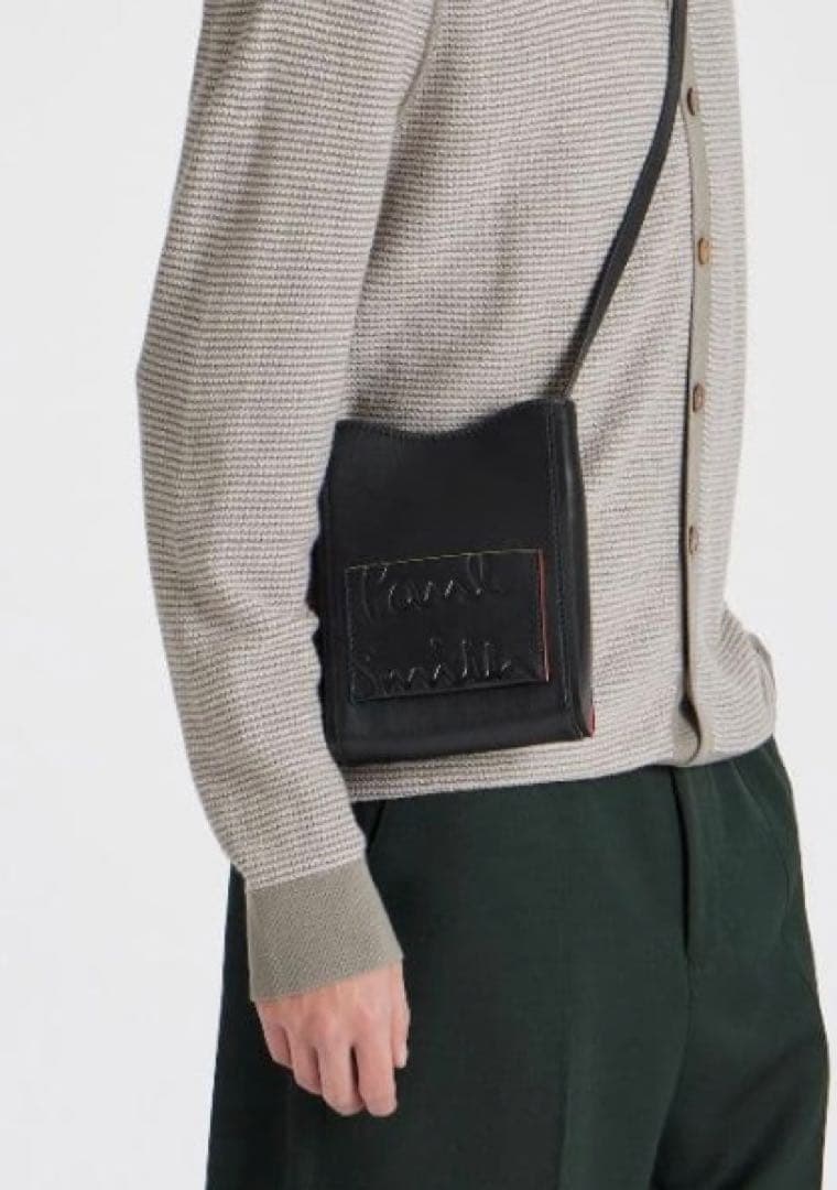 【超美品】PaulSmithショルダーバッグ クロスボディバッグ ほぼ未使用❗️