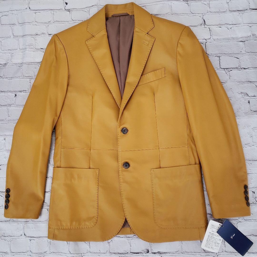 CIarence G-STAGE レザーシングルジャケット マスタード新品