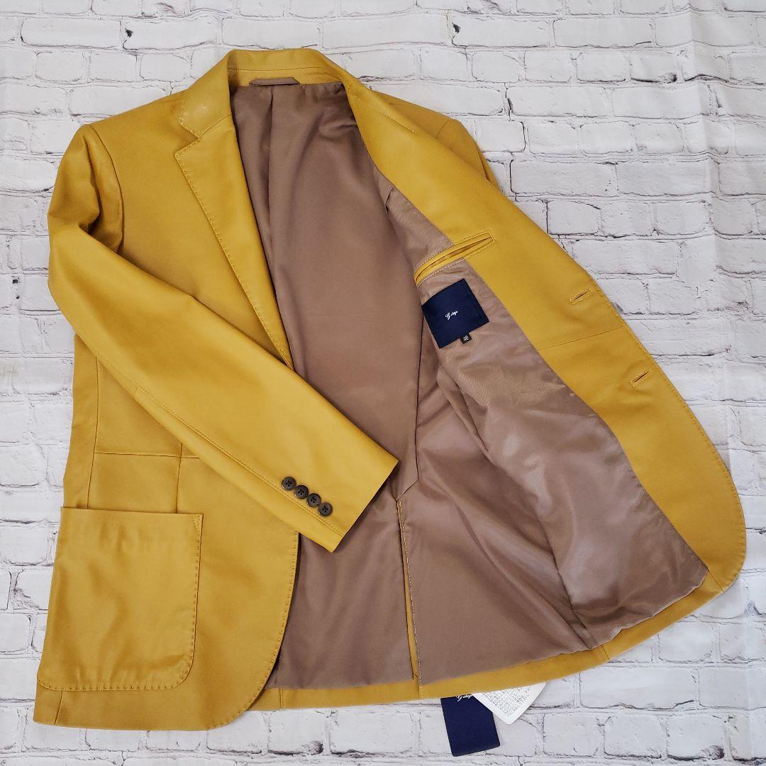 CIarence G-STAGE レザーシングルジャケット マスタード新品