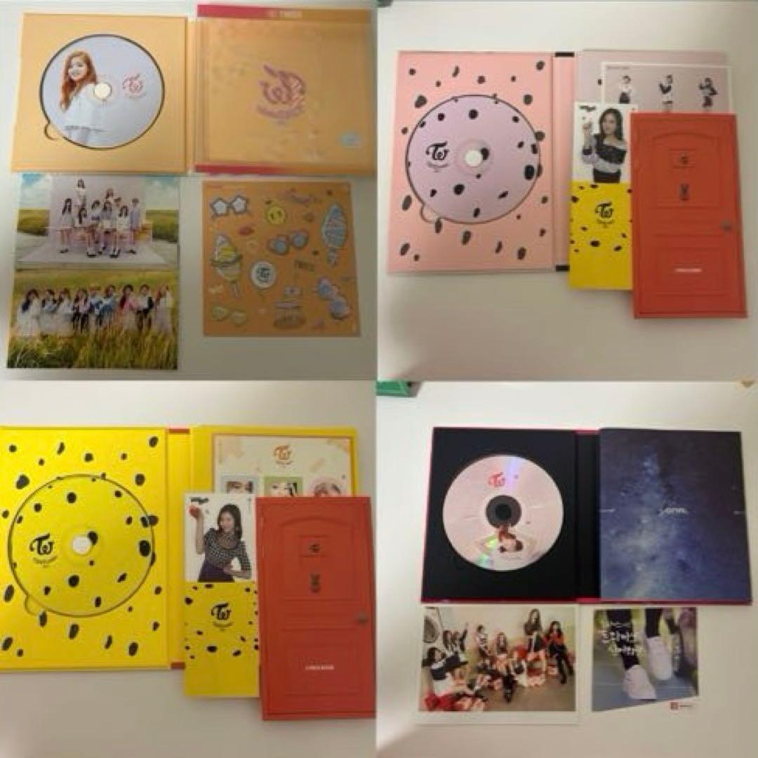 TWICE アルバムセット フォトカード付き