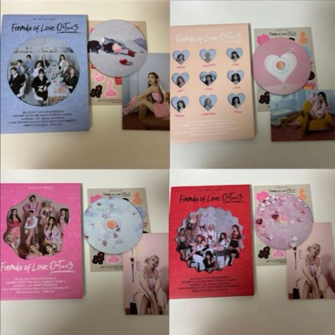 TWICE アルバムセット フォトカード付き