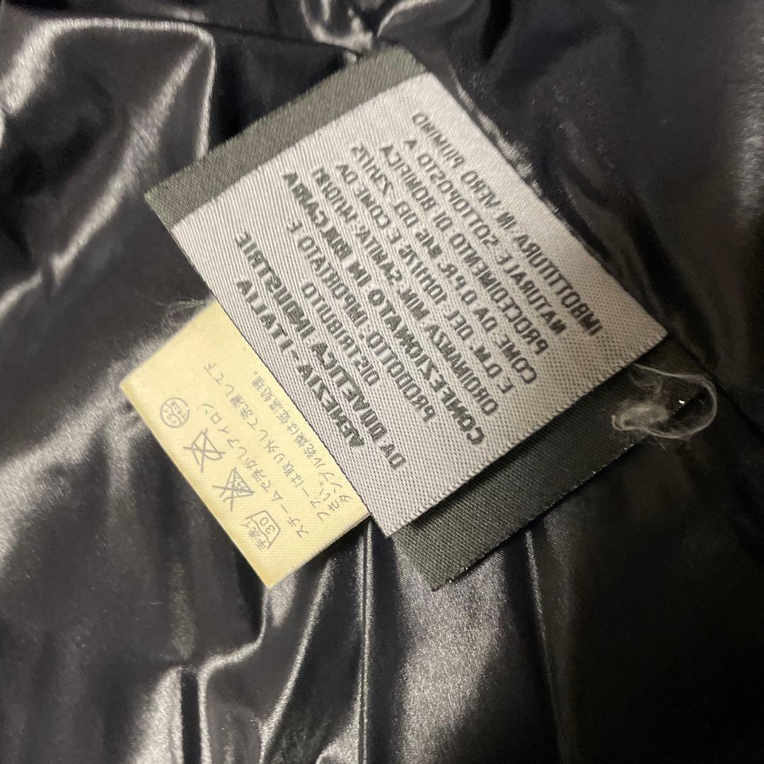 専用 DUVETICAブラックダウンジャケット38サイズ ファー付き y2k