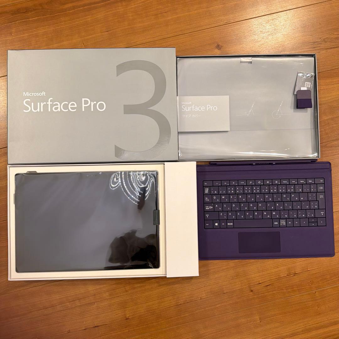 R*i様 Microsoft Surface Pro 3 パープル キーボード付