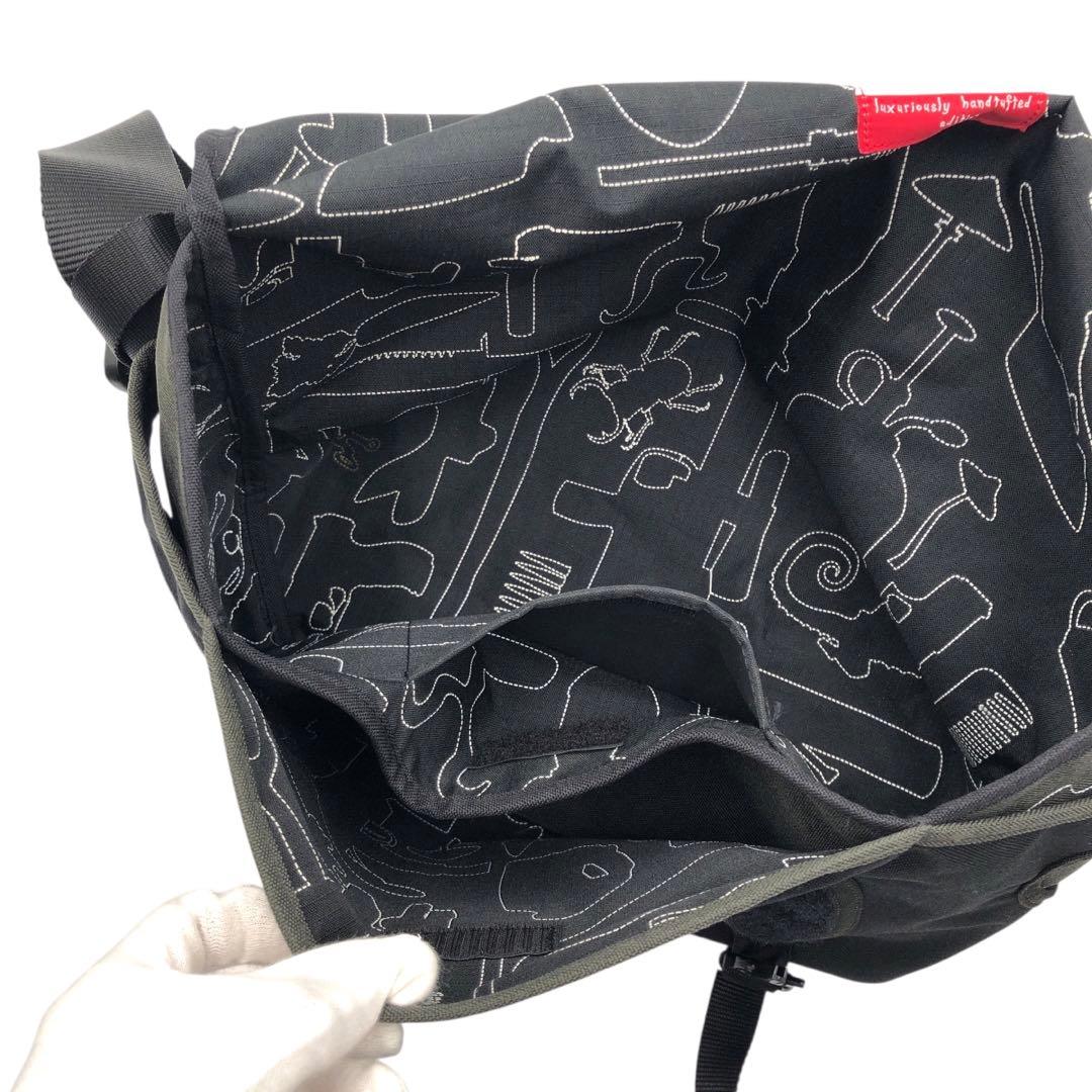 美品 CRUMPLER クランプラー メッセンジャーバッグ 黒 大容量 斜め掛け