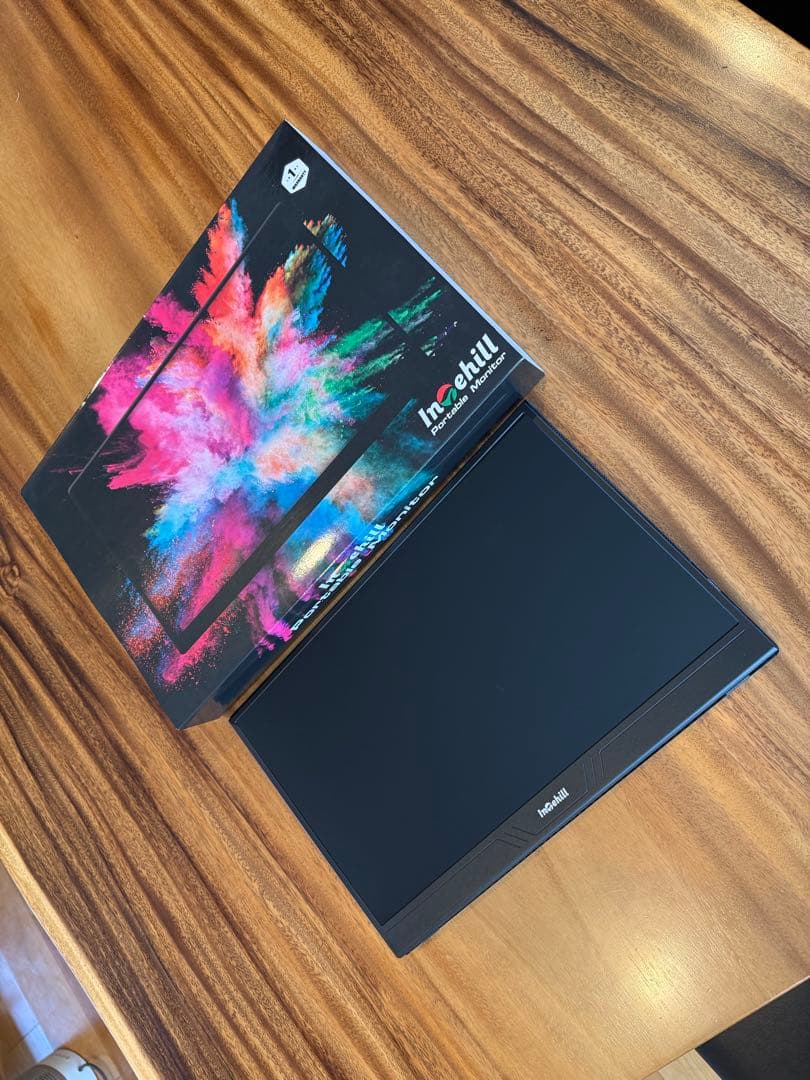 intehill 【QLED】量子ドット　モバイルモニター