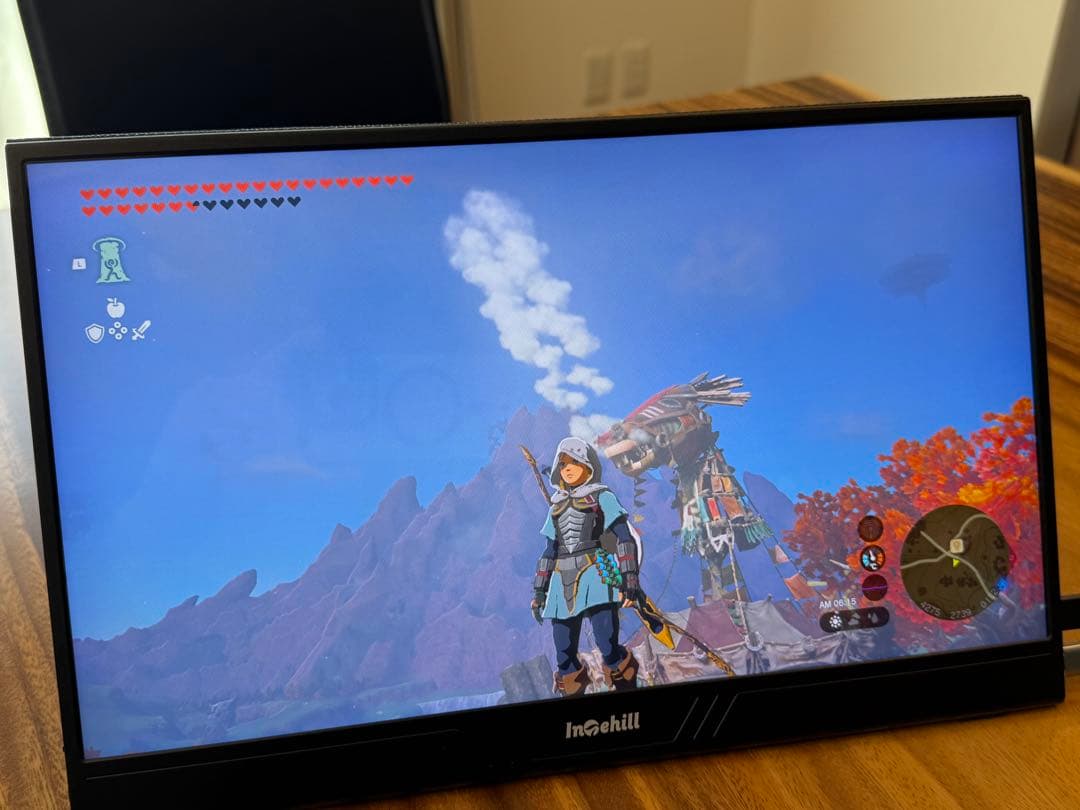 intehill 【QLED】量子ドット　モバイルモニター