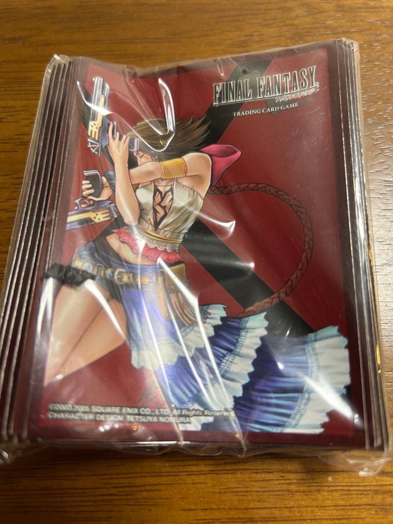 貴重　FFTCG MTG スリーブ　非売品　ガンナーユウナ　FF10 サプライ