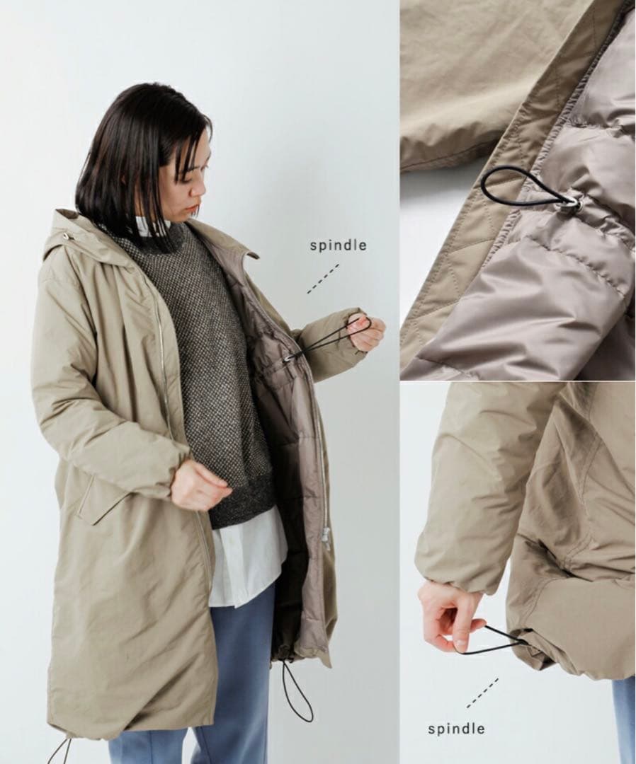 SALE★新品★ ロフトラボ フーデッド ダウンコート ミフュー