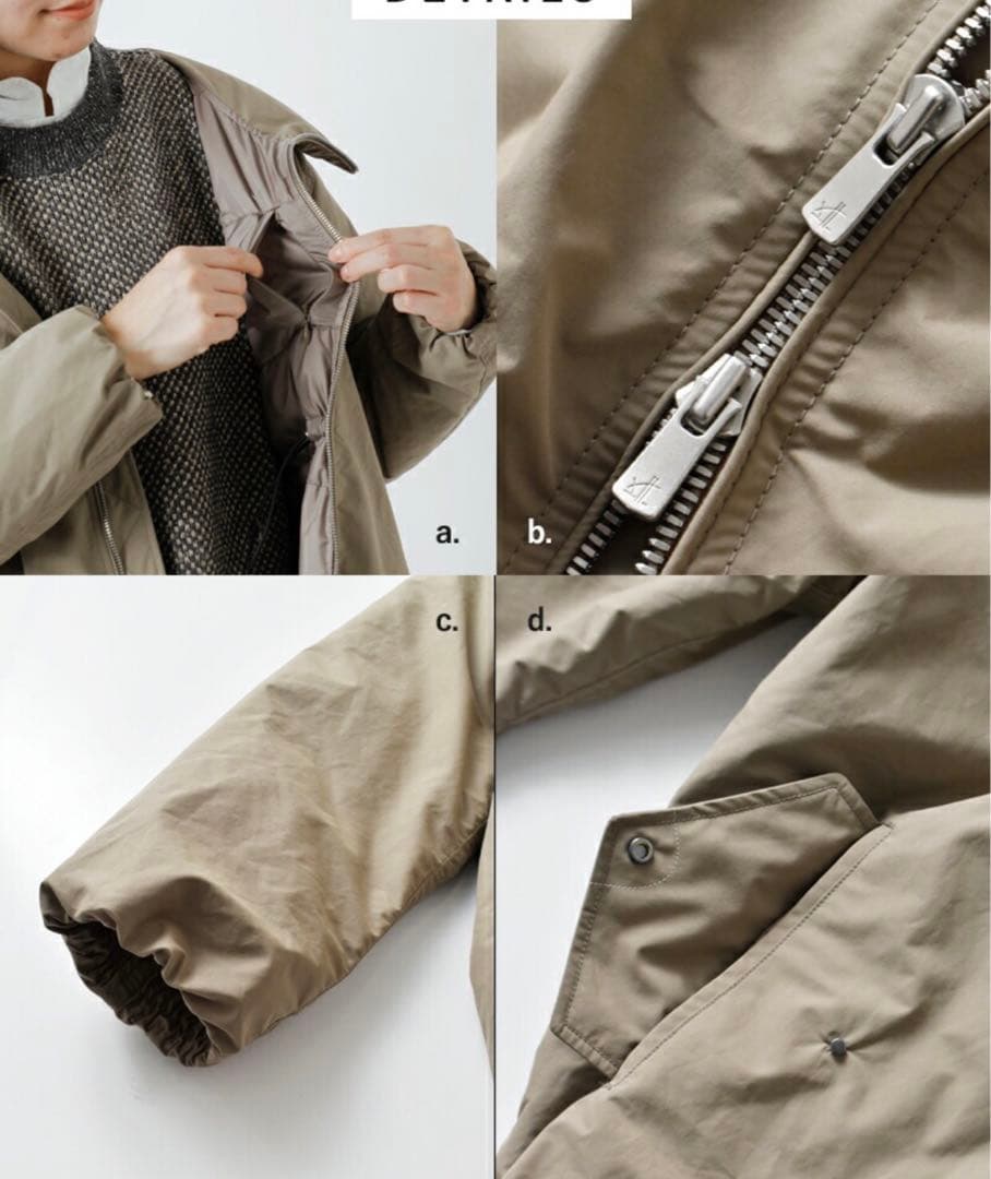 SALE★新品★ ロフトラボ フーデッド ダウンコート ミフュー