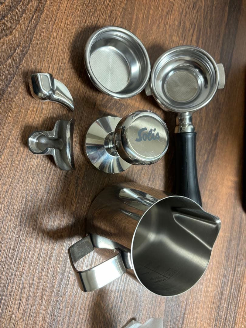 Solis エスプレッソマシン ステンレススチール