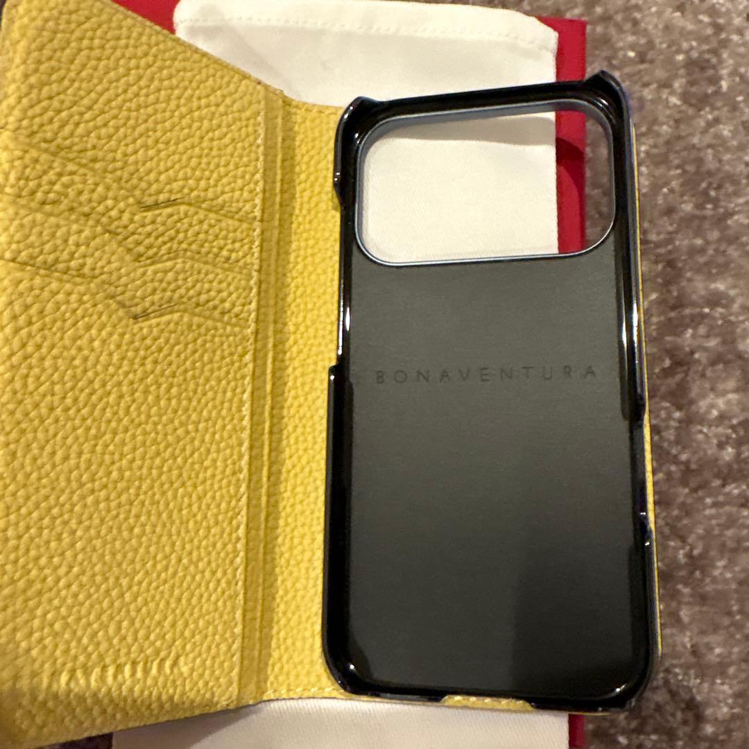 新品未使用BONAVENTURAボナベンチュラiPhone17proスマホケース