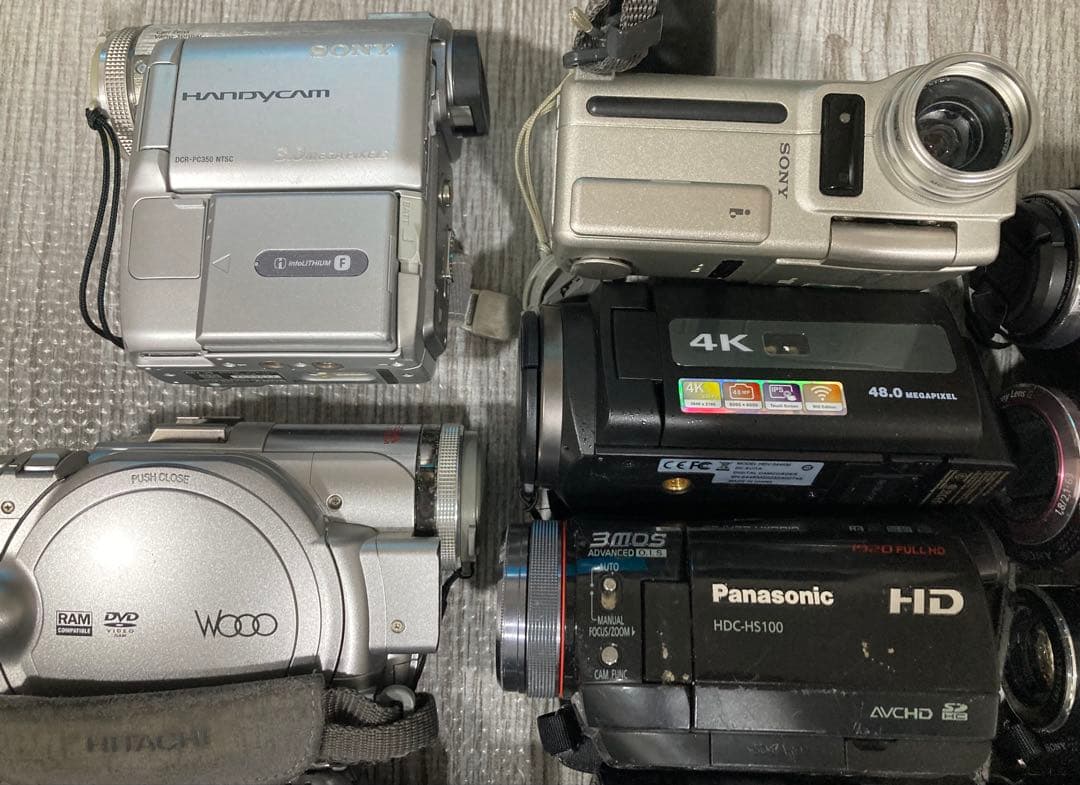 ビデオカメラ21台まとめ売り　※動作未確認