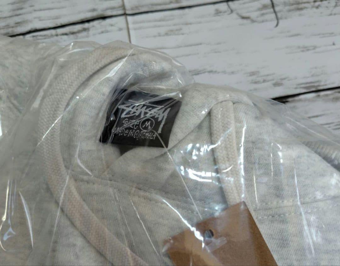 STUSSY CHERRY PULL OVER Mサイズ グレー