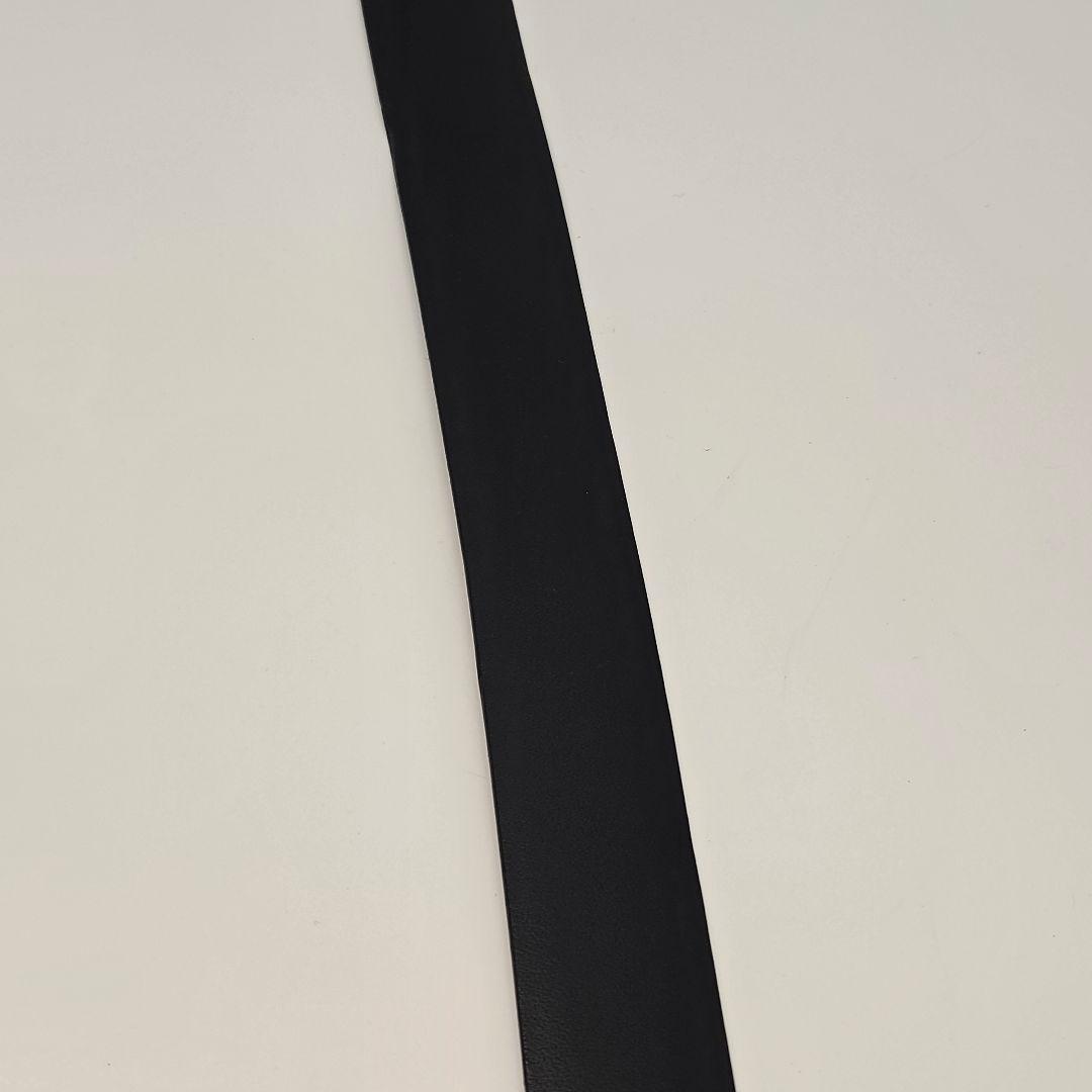 鑑定済　サンチュールネオグラムベルト　85センチ M6058　ブラックレザー