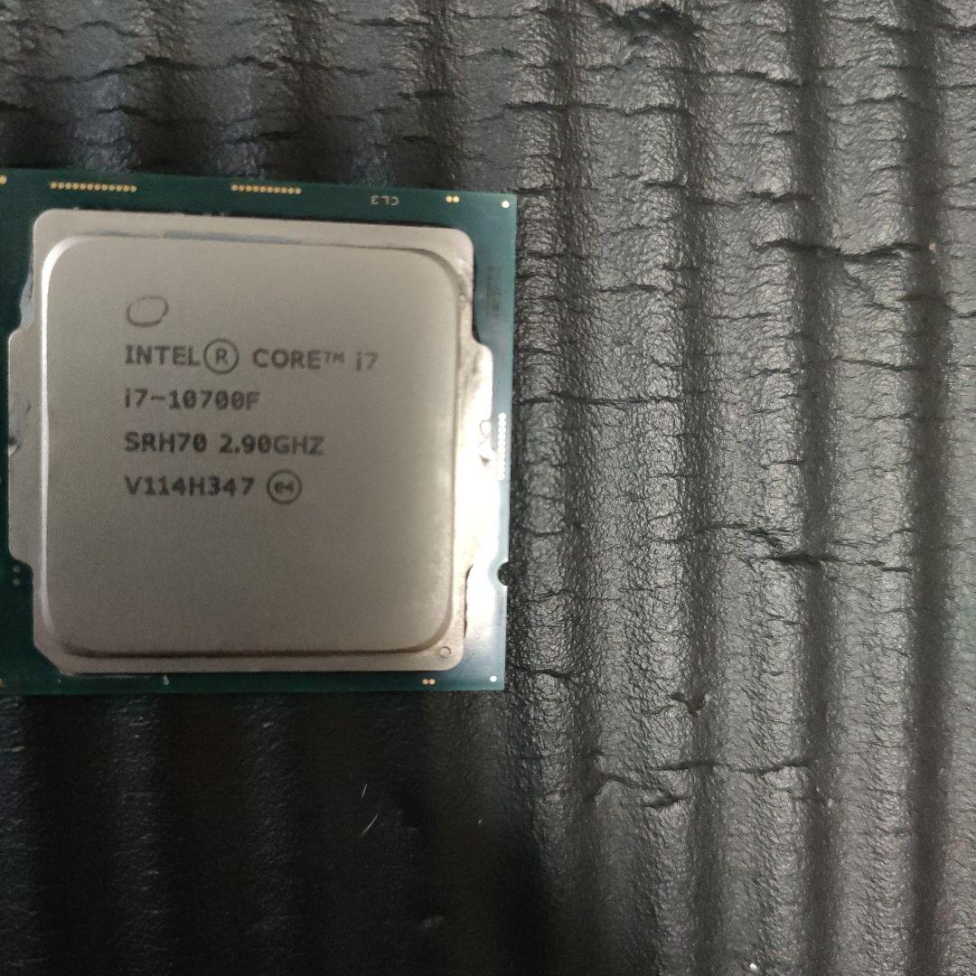 intel core i7 10700F cpu　ジャンク