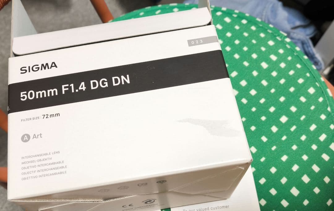 SIGMA 50mm F1.4 Art DG DN ソニーEマウント