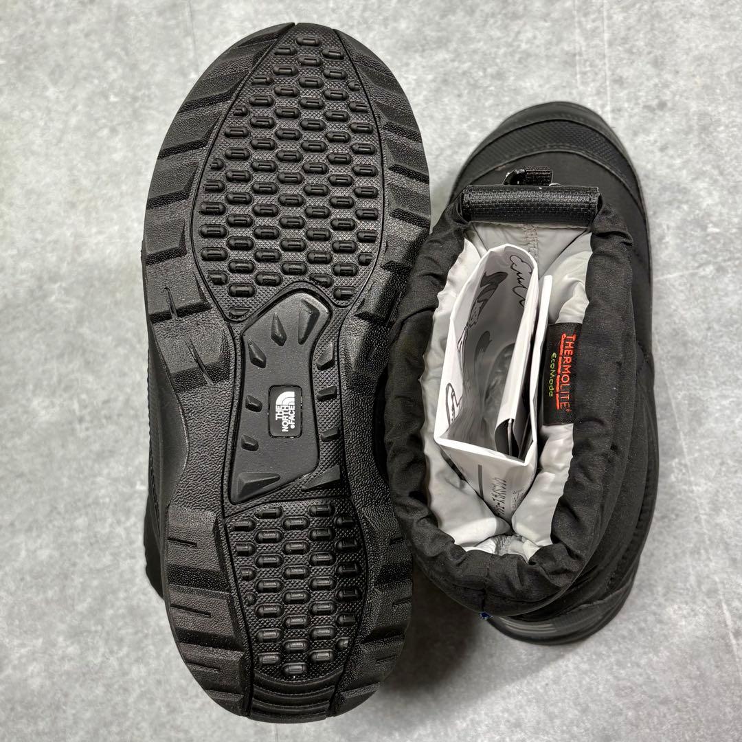 【新品未使用品】ノースフェイス キッズ ヌプシ ブーティー 22cm ブラック