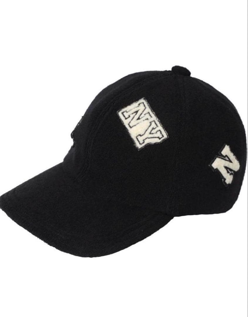 ELLESHOP限定　ラドローLUDLOW キャップ　ブラック　ロンハーマン