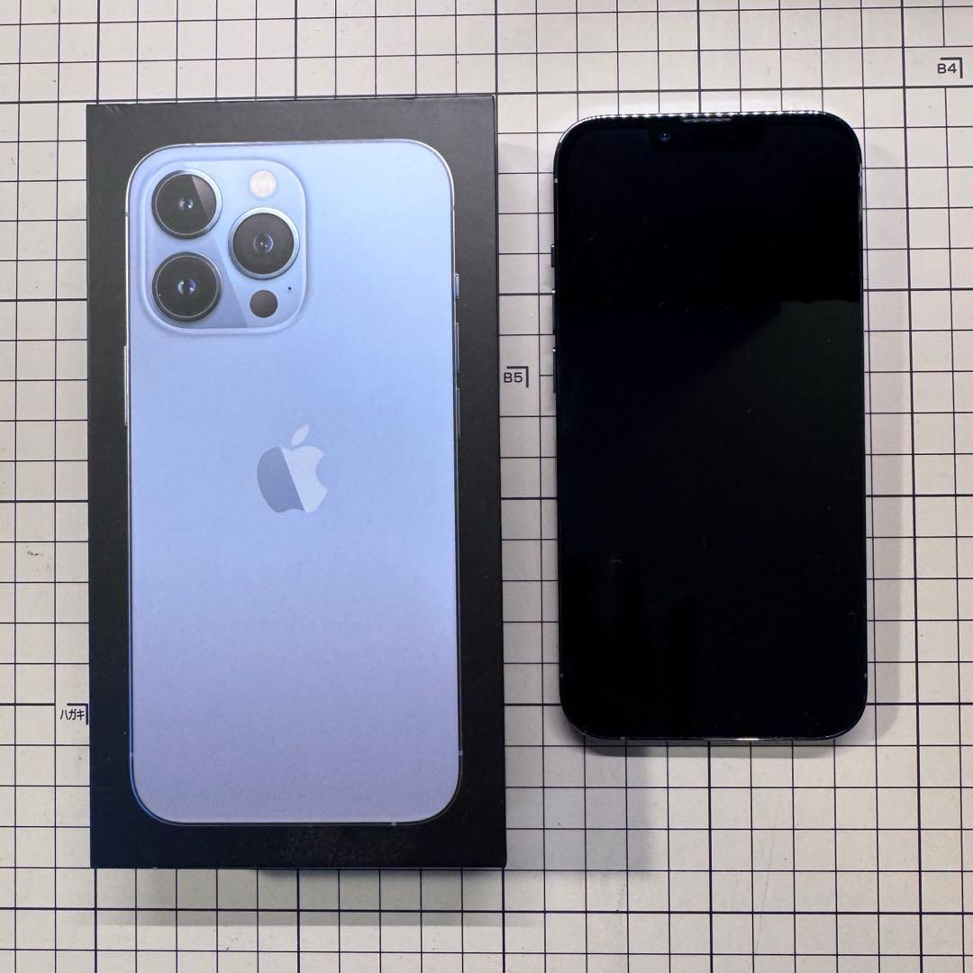 SIMフリー iPhone13Pro 256GB シエラブルーバッテリー100%