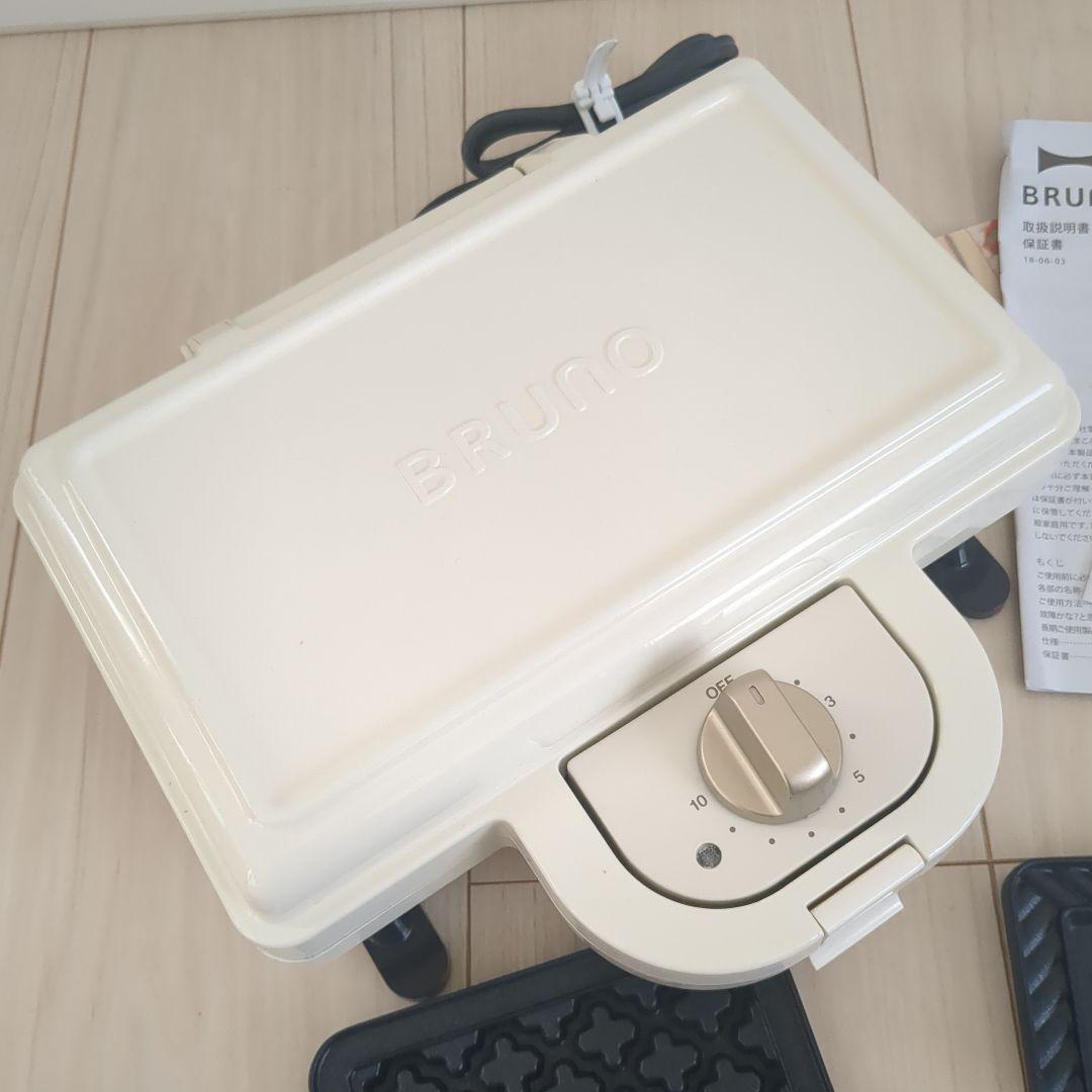 BRUNO ワッフル・ホットサンドメーカー
