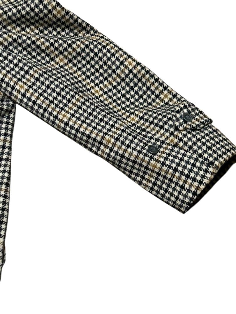 【CUSHA TWEED】 BURBERRYS 【英国製 ステンカラーコート