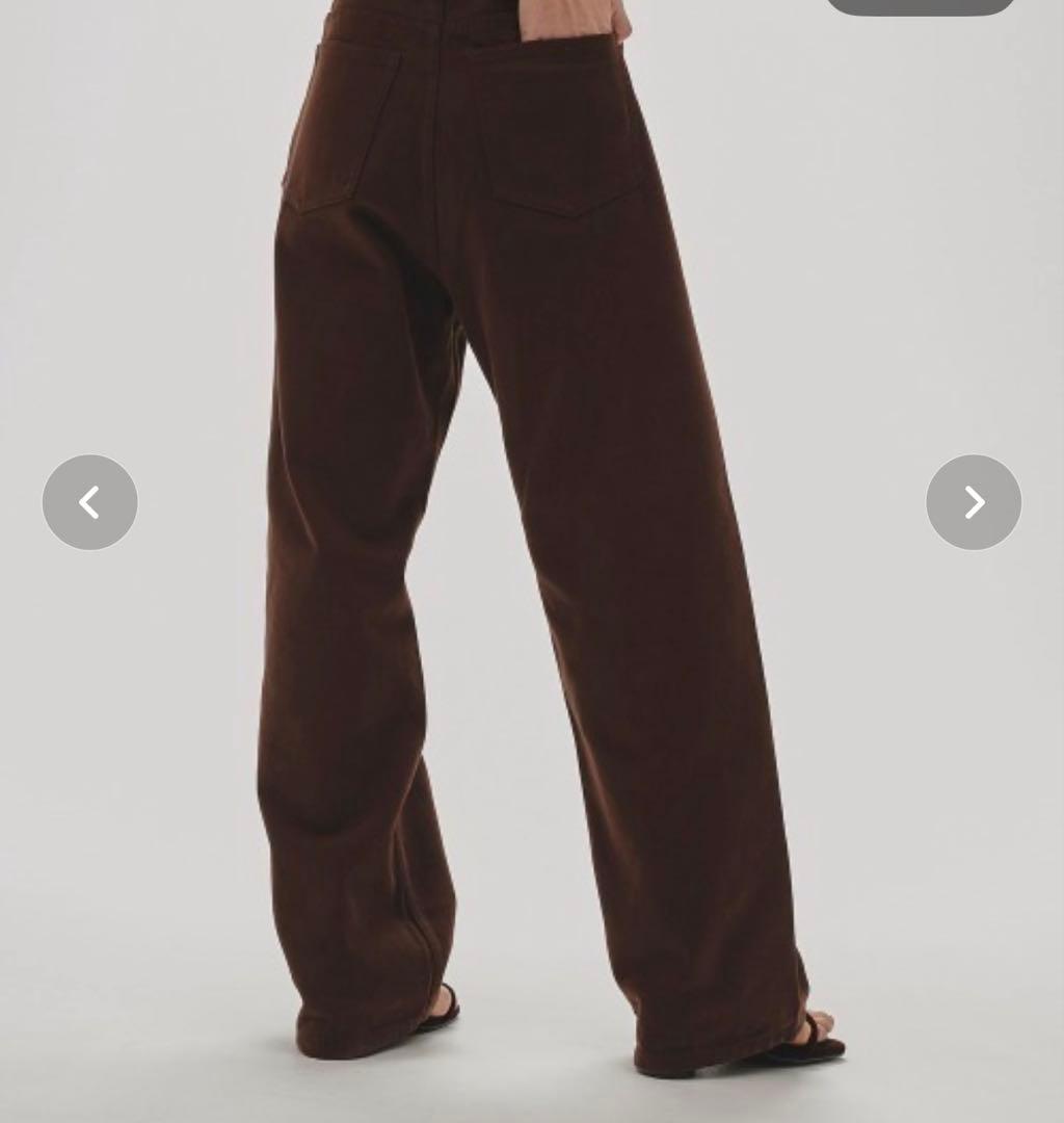 TODAYFUL Carys Denim25 brownブラウンデニム 本日のみ