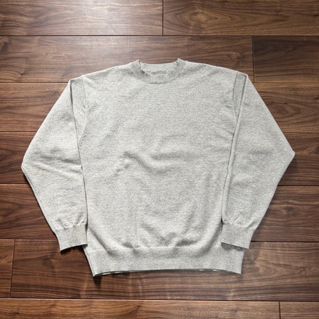 【美品】YONETOMI RIGID CASHMERE SWEATER 4