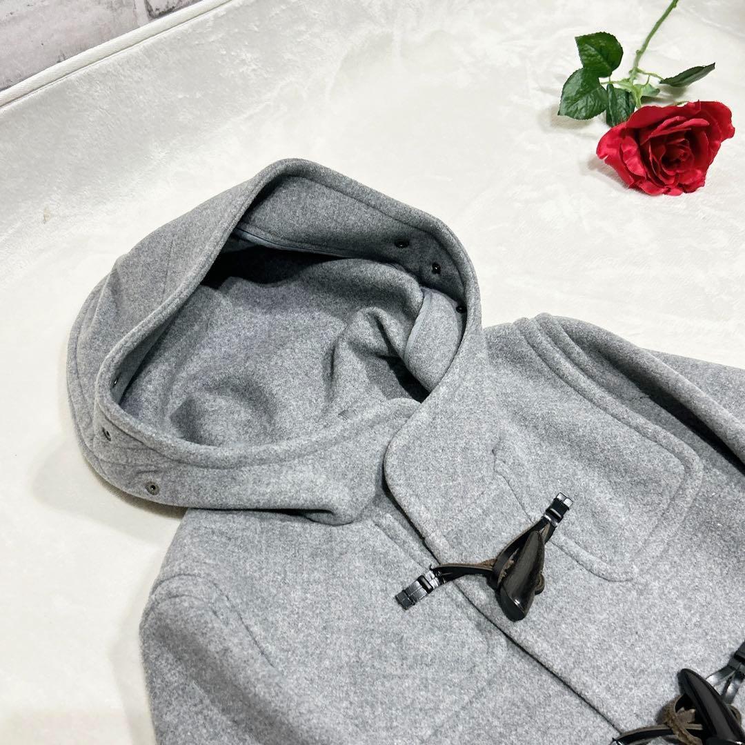新品同様✨　tomorrowland ダッフルコート　グレー　36 ウール