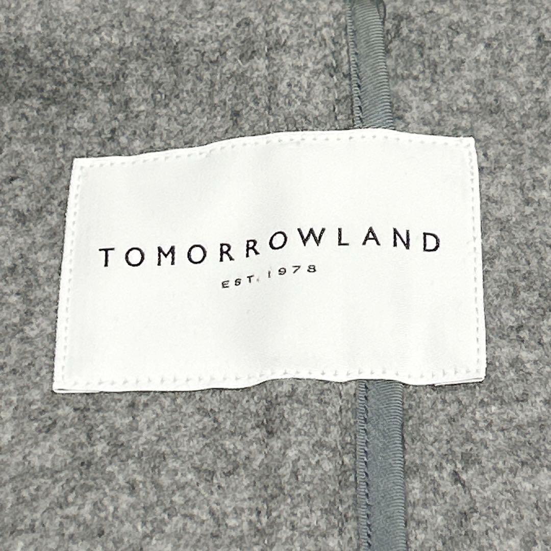 新品同様✨　tomorrowland ダッフルコート　グレー　36 ウール