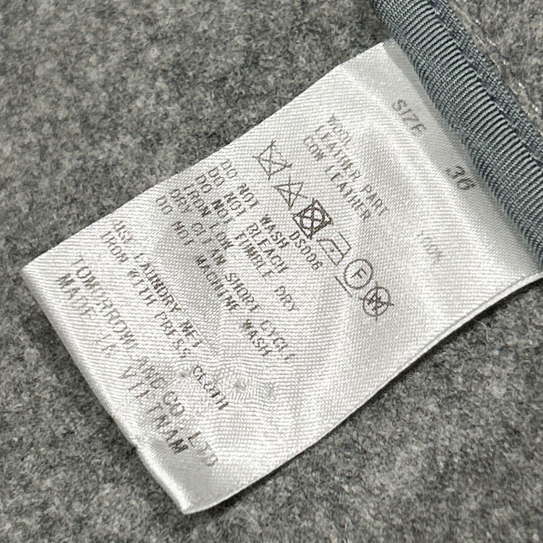 新品同様✨　tomorrowland ダッフルコート　グレー　36 ウール