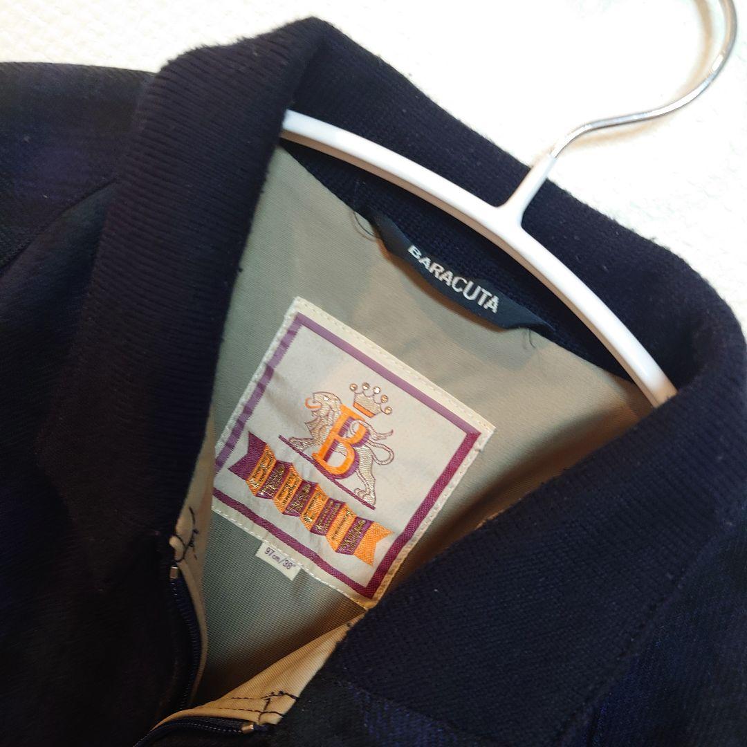 【古着】BARACUTA★バラクータ★スウィングトップ★チェック柄★Мサイズ