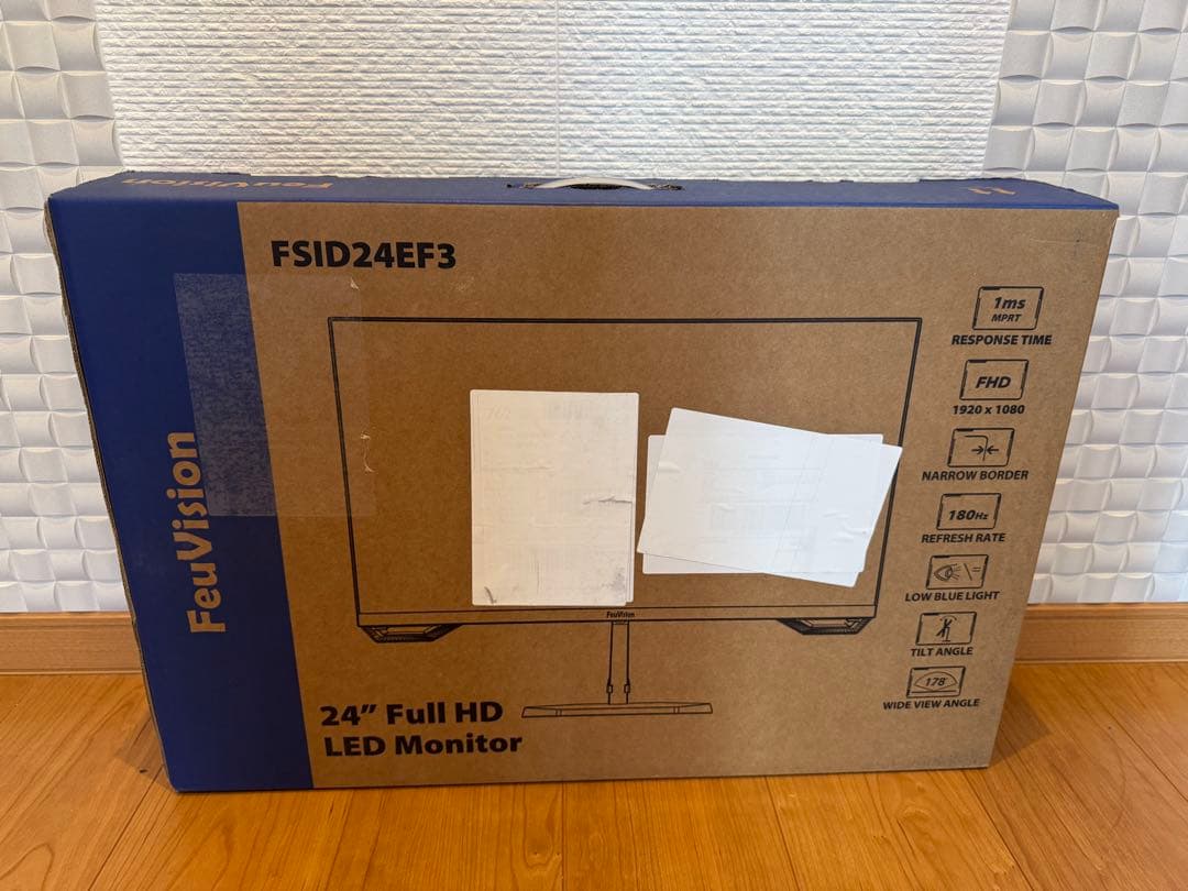 ゲーミングモニター 24インチ/FHD 1080p/180Hz/IPSパネル