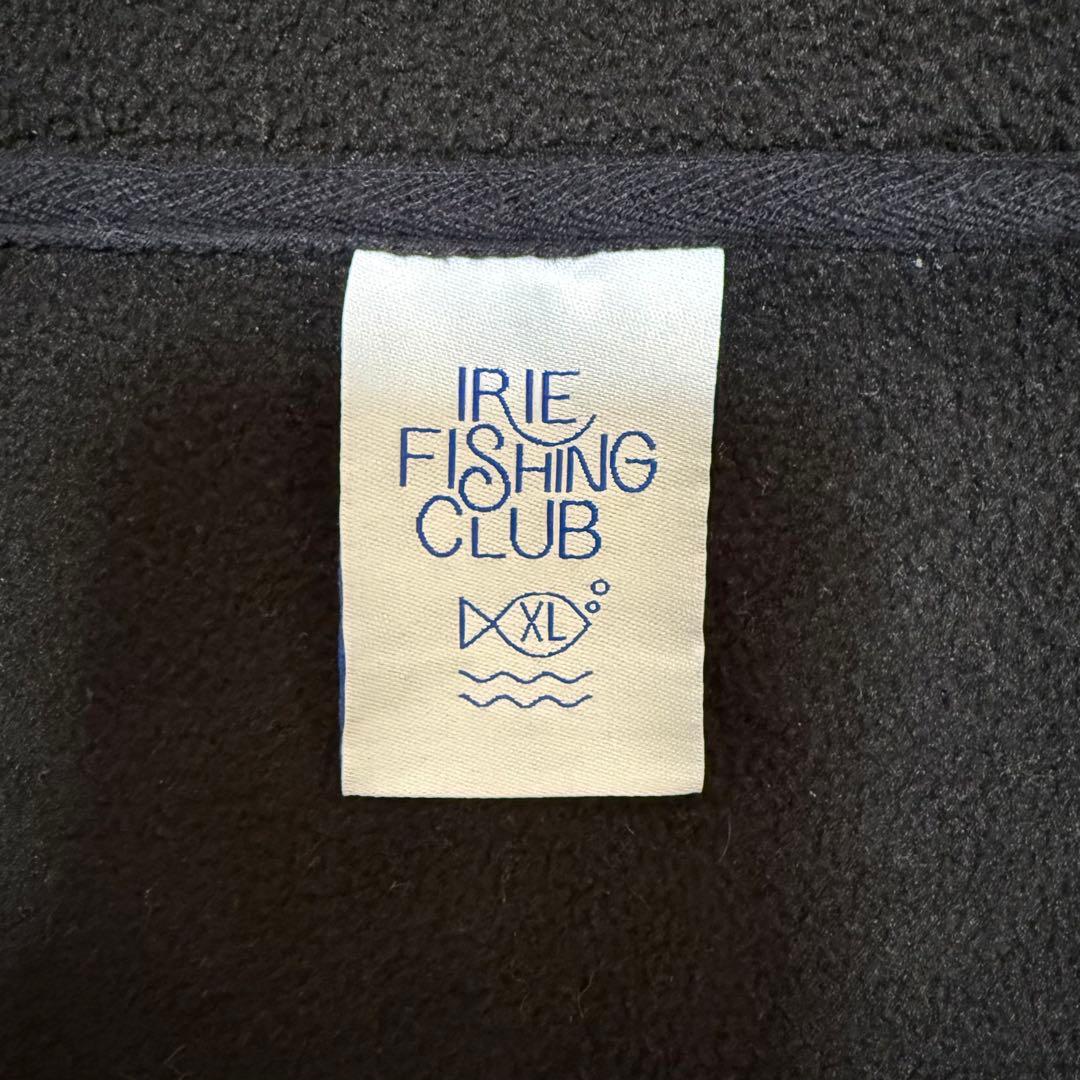 【IRIE FISHING CLUB 】フルジップパーカー　ブラック　XL