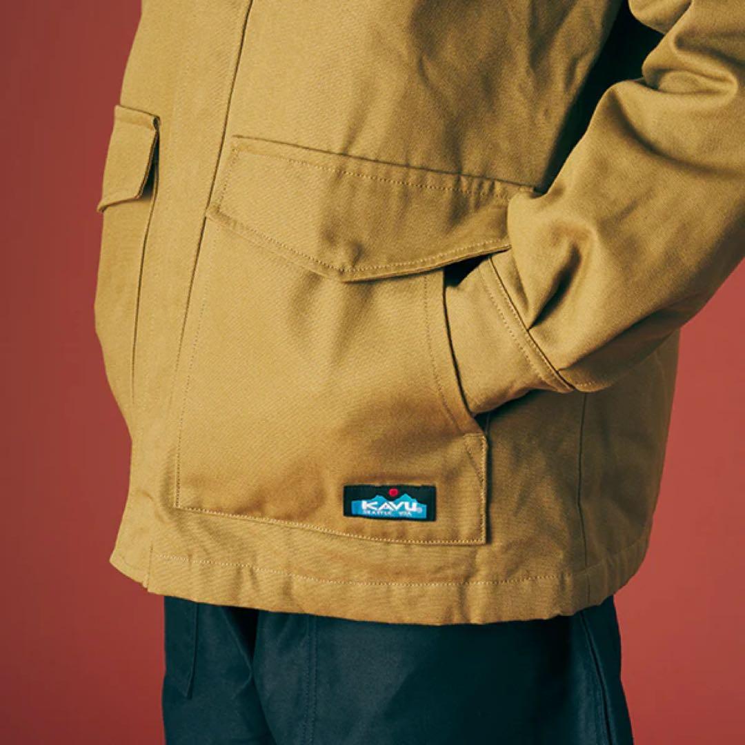 KAVU◾️ウッズマンジャケット◾️ブラウンベージュ◾️M