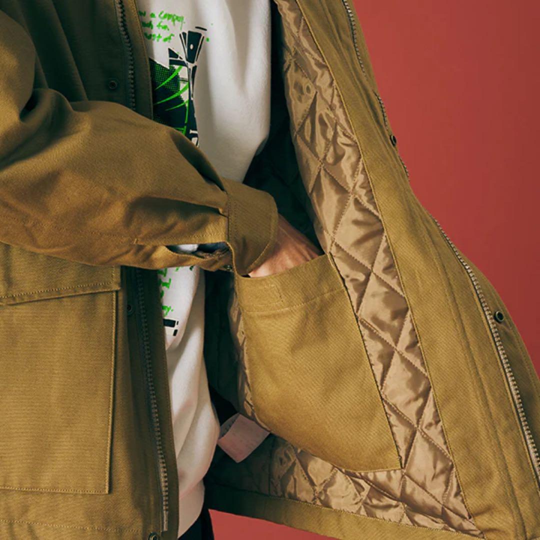 KAVU◾️ウッズマンジャケット◾️ブラウンベージュ◾️M