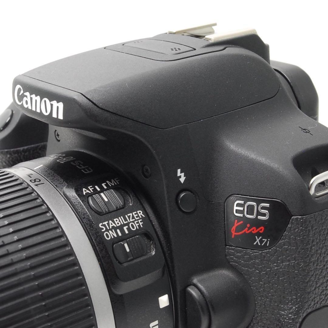 ✨オマケたくさん✨CANON KISS X7i✨ダブルレンズ✨入門モデル✨美品