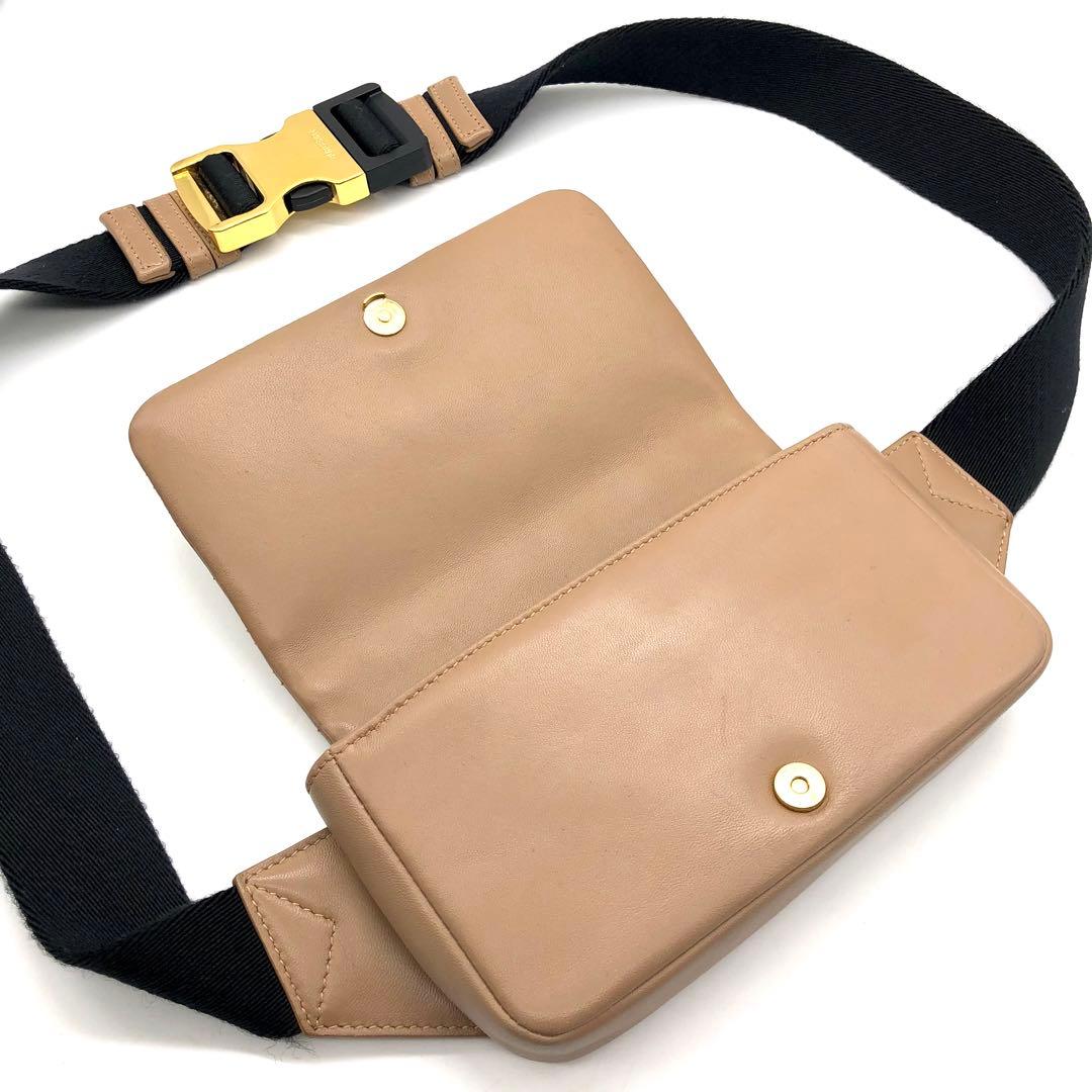 【希少美品】BURBERRY ベルトバッグ ローラ TB キルティング 付属品付