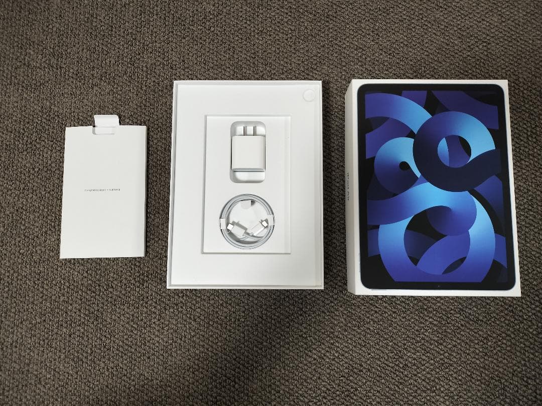 iPad Air 第5世代 64GB 【バッテリー 100%】ケース付き