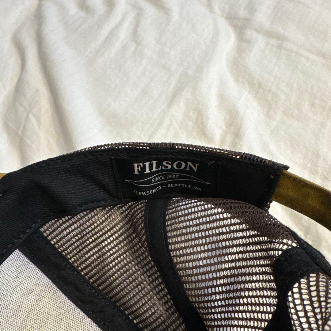 フィルソン　FILSONメッシュキャップ　ベージュ