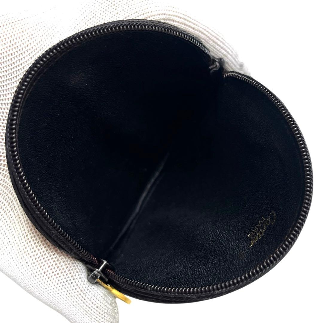 Cartier カルティエ　ケース　小銭入れ　丸　マストライン